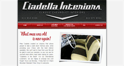 Desktop Screenshot of ciadellainteriors.com